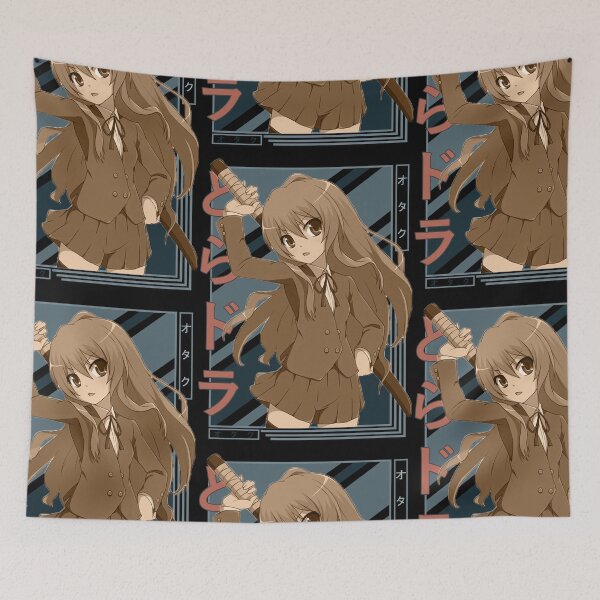 Item preview, Taiga Aisaka Toradora Retro Blue Black Design  designed and sold by Wafusaurus.