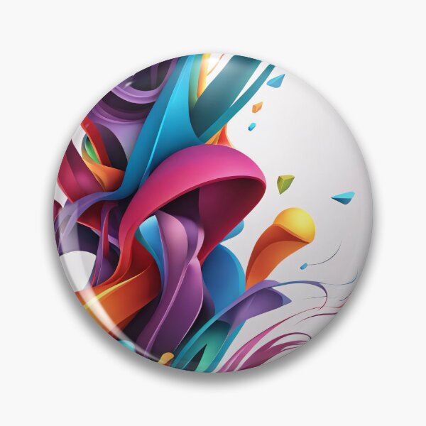 Item preview, Abstract Shape, Art Blue Purple Orange Pink designed and sold by Salimgor Hangaround Music.