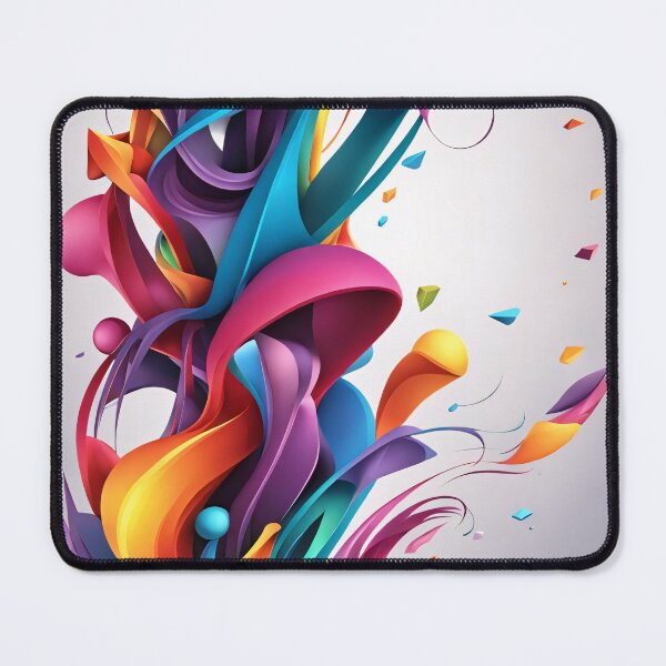 Item preview, Abstract Shape, Art Blue Purple Orange Pink designed and sold by Salimgor Hangaround Music.