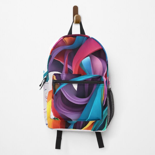 Item preview, Abstract Shape, Art Blue Purple Orange Pink designed and sold by Salimgor Hangaround Music.