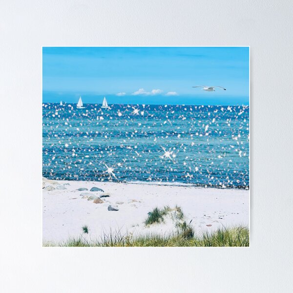 Item preview, Wonderful Baltic Sea (Glitter Edition) designed and sold by asanaworld.