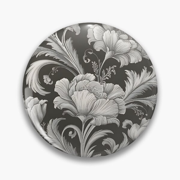 Item preview, White Flowers Pattern designed and sold by Haji  Kamora.