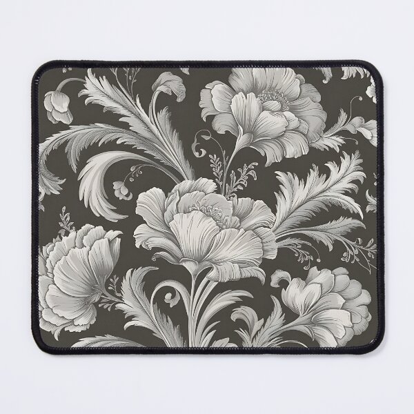 Item preview, White Flowers Pattern designed and sold by Haji Kamora.