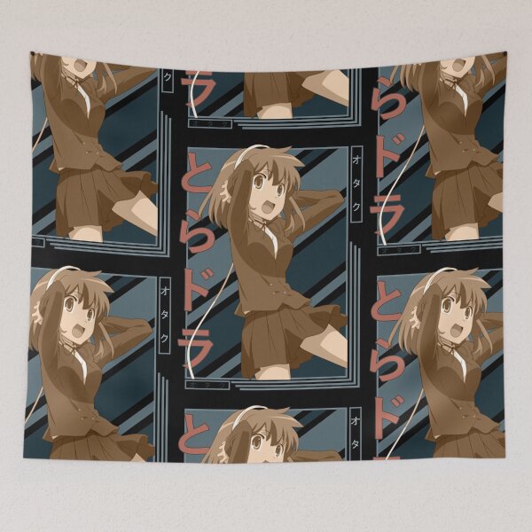 Item preview, Minori Kushieda Toradora Retro Blue Black Design  designed and sold by Wafusaurus.