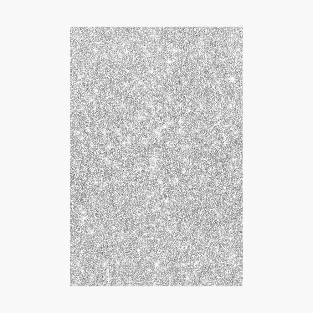 silver glitter stars Greeting Card for Sale by jaceyerin