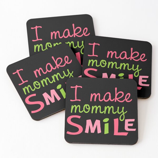 Item preview, I Make Mommy Smile Delight: A Heartfelt Design for Mom! designed and sold by Luxuriously.