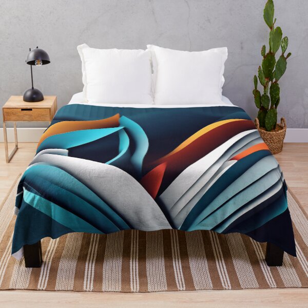 Item preview, Abstract Shape Art Blue Background designed and sold by Salimgor Hangaround Music.