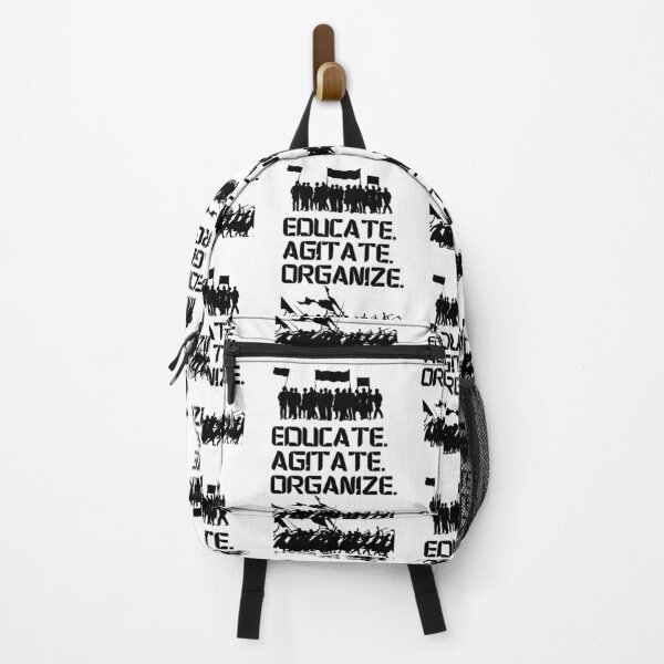 Item preview, Educate, Agitate, Organize. Activist Protest designed and sold by Rebel-Design.