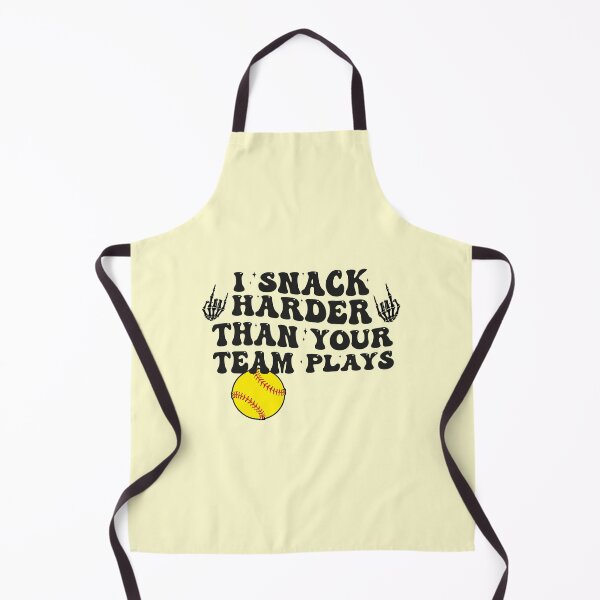 Item preview, I Snack Harder Than Your Team Plays, baseball, trendy baseball, funny baseball designed and sold by FloraPlantTees.