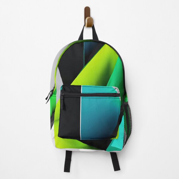 Item preview, Abstract Shape Art Green White Grey V3 designed and sold by Salimgor Hangaround Music.