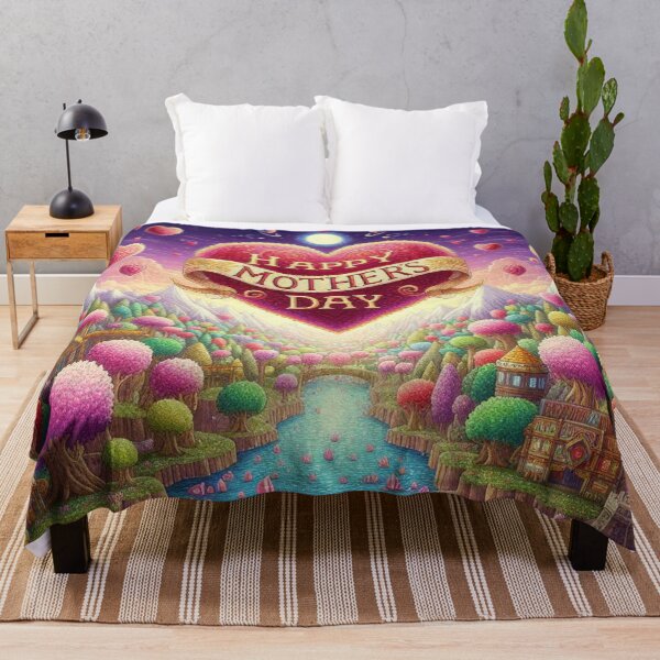Item preview, Heart Mothers Day Scenery river trees designed and sold by Illuministique.