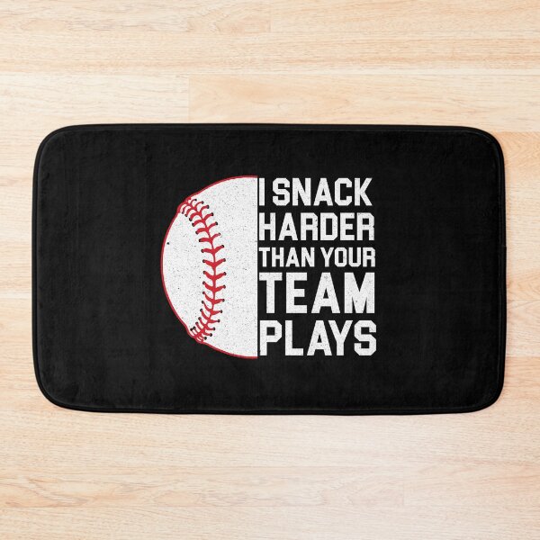 Item preview, I Snack Harder Than Your Team Plays, baseball, trendy baseball, funny baseball designed and sold by FloraPlantTees.