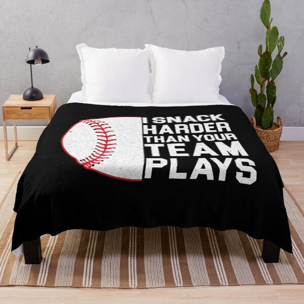 Item preview, I Snack Harder Than Your Team Plays, baseball, trendy baseball, funny baseball designed and sold by FloraPlantTees.