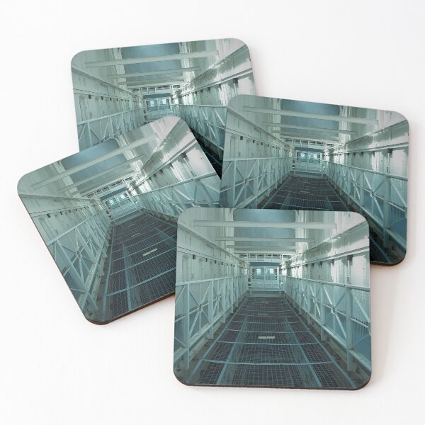 Item preview, Born Free | Abandoned Prison Walkway | Liminal Space designed and sold by LiminalLane.