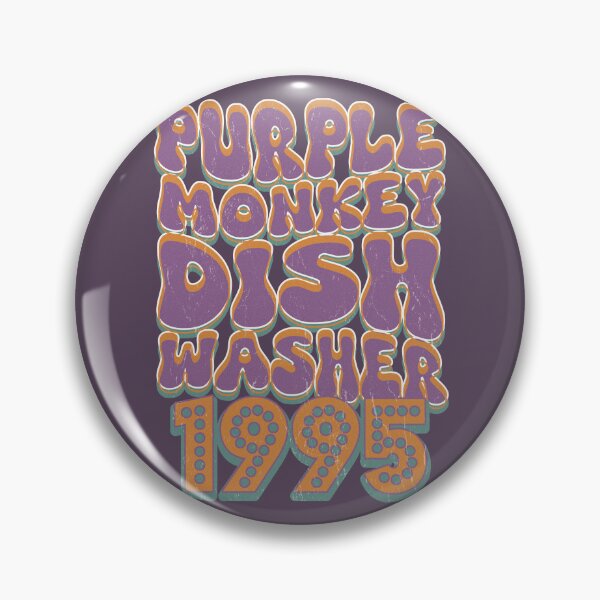 Item preview, Purple Monkey Dishwasher designed and sold by robotrobotROBOT.