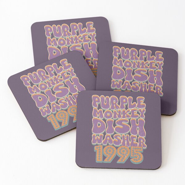 Item preview, Purple Monkey Dishwasher designed and sold by robotrobotROBOT.
