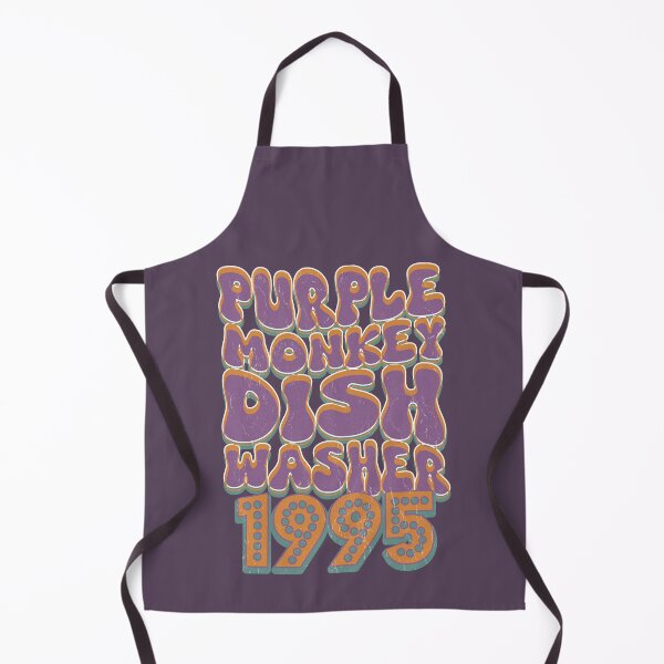 Item preview, Purple Monkey Dishwasher designed and sold by robotrobotROBOT.