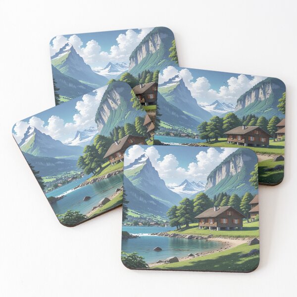 Item preview, Great Wave of Mountains designed and sold by minimal-store98.