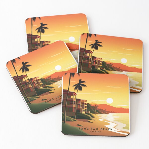 Item preview, Bang Tao Beach: Phuket's Tranquil Retreat designed and sold by NeuralVibe.