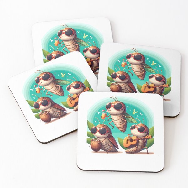 Item preview, Cicada Insect Summer 2024 Double Emergence Bug Entomology designed and sold by Stick-Artistry.