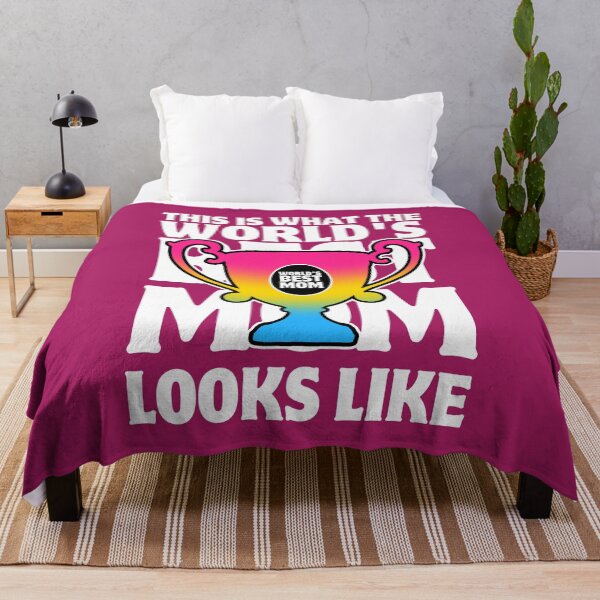 Item preview, Trophy Worlds Best Mom Best LGBTQ Mother's Day or Birthday Gift Pansexual Flag Colors designed and sold by Savchuk-Vova.