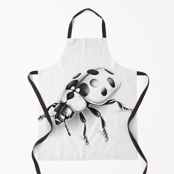 Item preview, Black and White Ladybug Pencil Drawing! designed and sold by Pencil-Art.