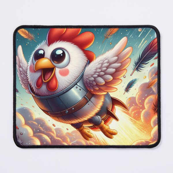 Item preview, Rocket Chicken Skyward Spectacle designed and sold by Divyansh200102.