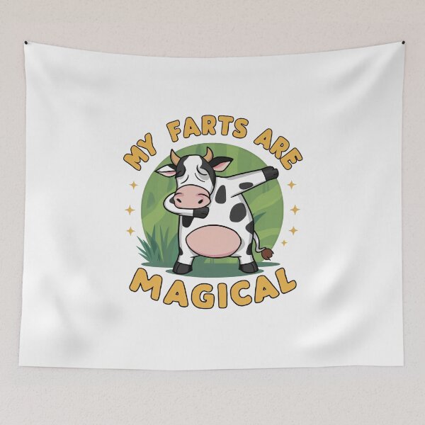 Item preview, My Farts are Magical: Celebrating Cow Appreciation Day designed and sold by overheadclick.