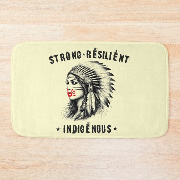 Item preview, Strong Resilient Indigenous, I Wear Red For My Sisters, Justice For MMIW designed and sold by VerdePlantTees.