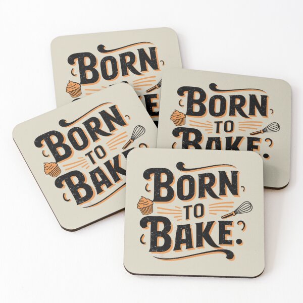 Item preview, Born to bake designed and sold by 123ks.