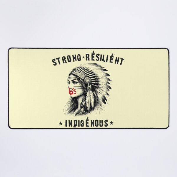 Item preview, Strong Resilient Indigenous, I Wear Red For My Sisters, Justice For MMIW designed and sold by VerdePlantTees.