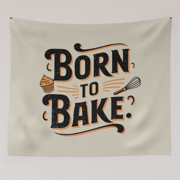 Item preview, Born to bake designed and sold by 123ks.