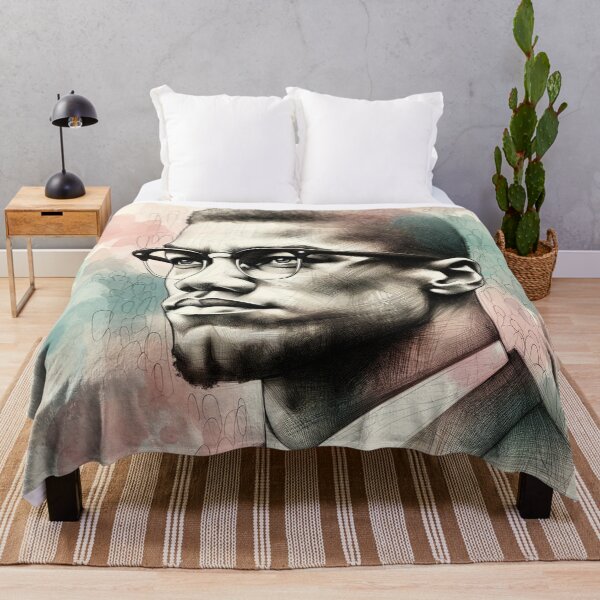 Item preview, Malcolm X: Vision of Justice designed and sold by LuminShadowArt.