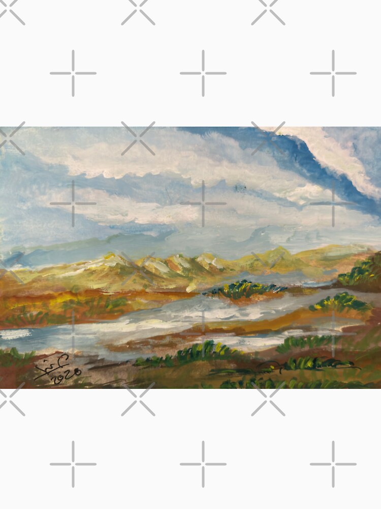 Thumbnail 7 of 7, Classic T-Shirt, Landscape designed and sold by DoniaAlSaleh.