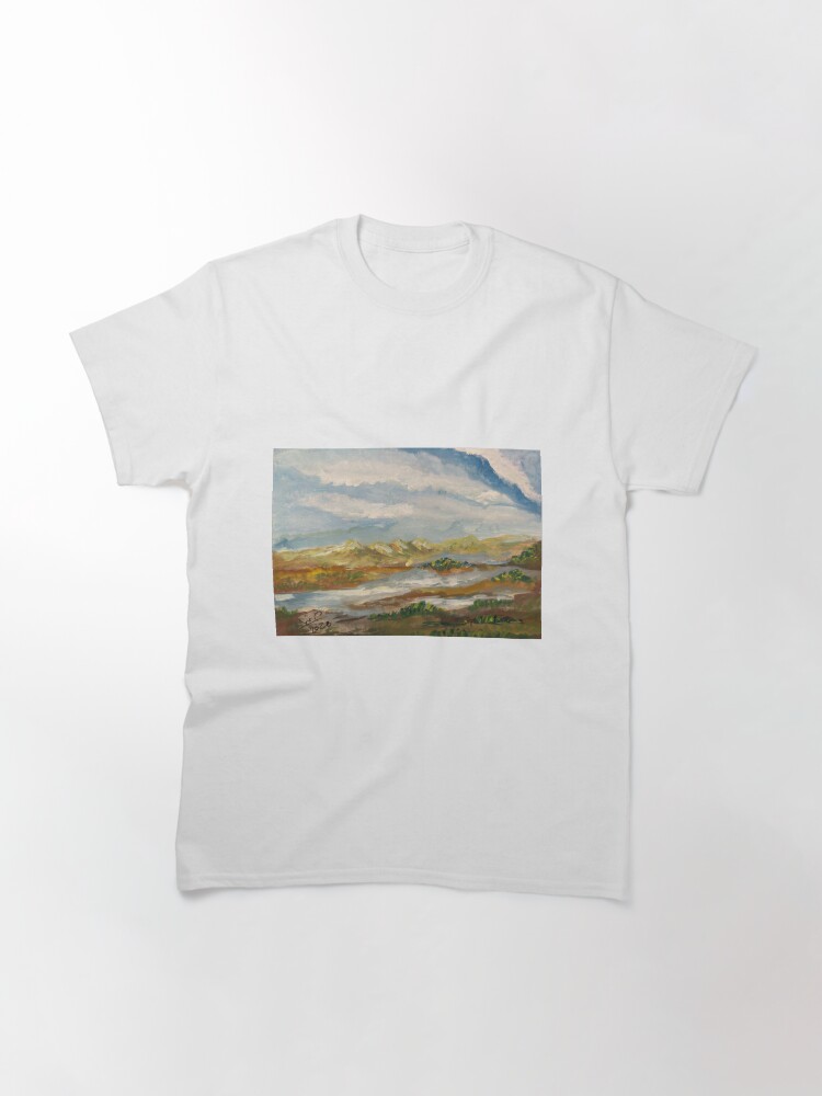 Thumbnail 3 of 7, Classic T-Shirt, Landscape designed and sold by DoniaAlSaleh.