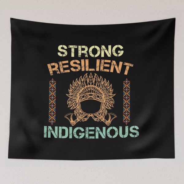 Item preview, Strong Resilient Indigenous, American Native, mmiw indigenous designed and sold by VerdePlantTees.