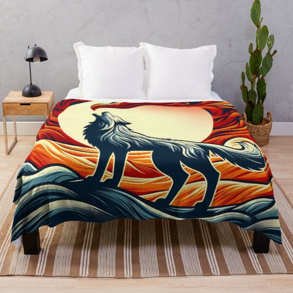Item preview, Lava Fire Wolf, Ai Generated Art designed and sold by ACC .