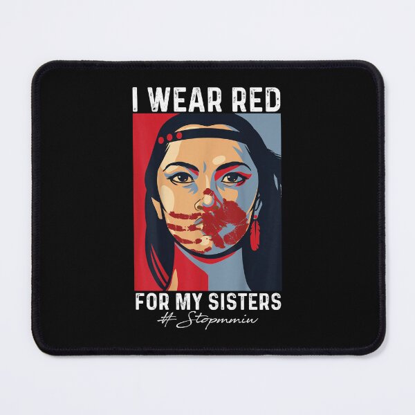 Item preview, I Wear Red For My Sisters, Native American, Stop MMIW, Strong Resilient Indigenous designed and sold by VerdePlantTees.