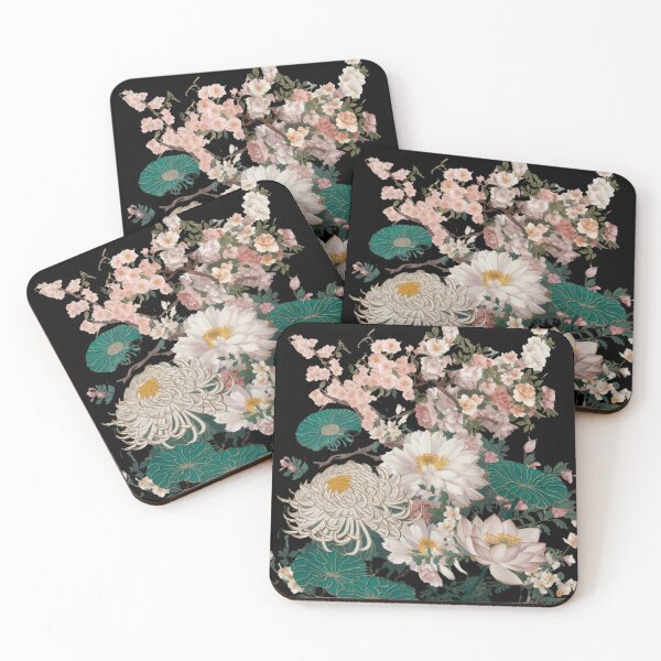 Item preview, Hidden Beauty of Japanese Flowers designed and sold by MarandSviet.