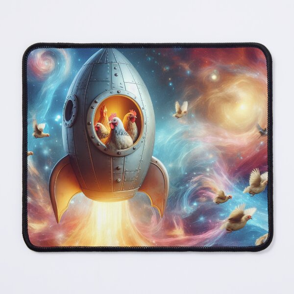 Item preview, Rocket Chicken Coop Cosmos Quest designed and sold by Divyansh200102.