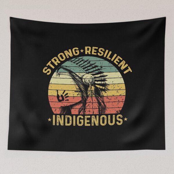 Item preview, Strong Resilient Indigenous, I Wear Red For My Sisters, Justice For MMIW designed and sold by VerdePlantTees.