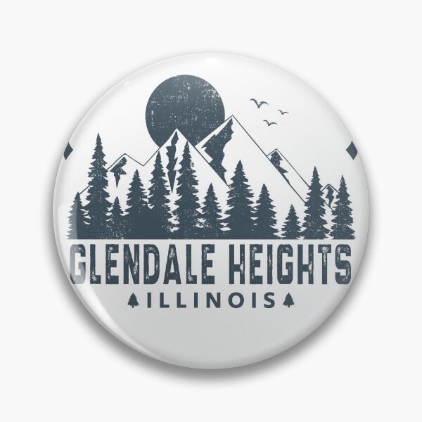 Item preview, Glendale Heights Illinois Mountain Souvenir designed and sold by Wild-Outside.