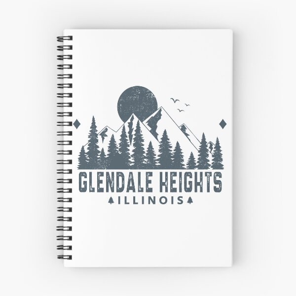 Item preview, Glendale Heights Illinois Mountain Souvenir designed and sold by Wild-Outside.