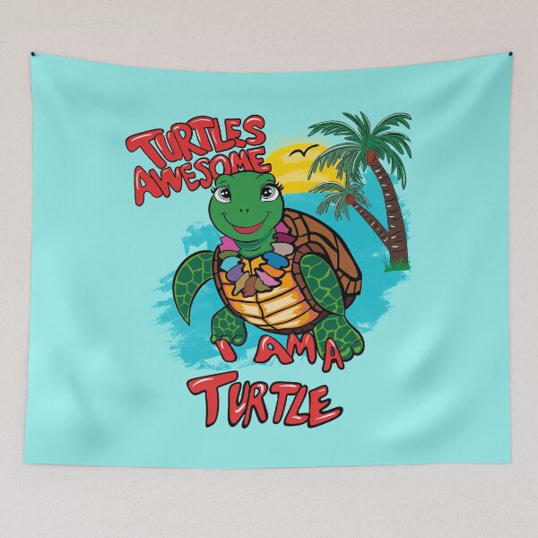 Item preview, Turtles Are Awesome I Am A Turtle designed and sold by box-artshop.
