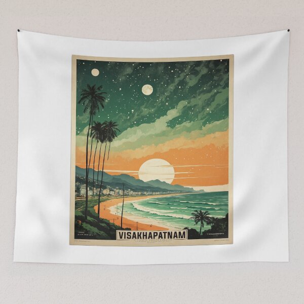 Artikelvorschau, Visakhapatnam Indien Vintage Reisetourismus entworfen und verkauft von TravelersGems.