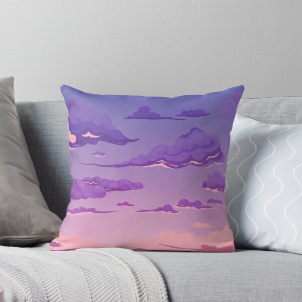 Item preview, Purple clouds at sunset designed and sold by tqueen.