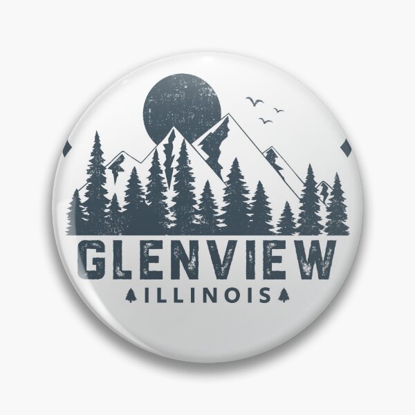 Item preview, Glenview Illinois Mountain Souvenir designed and sold by Wild-Outside.