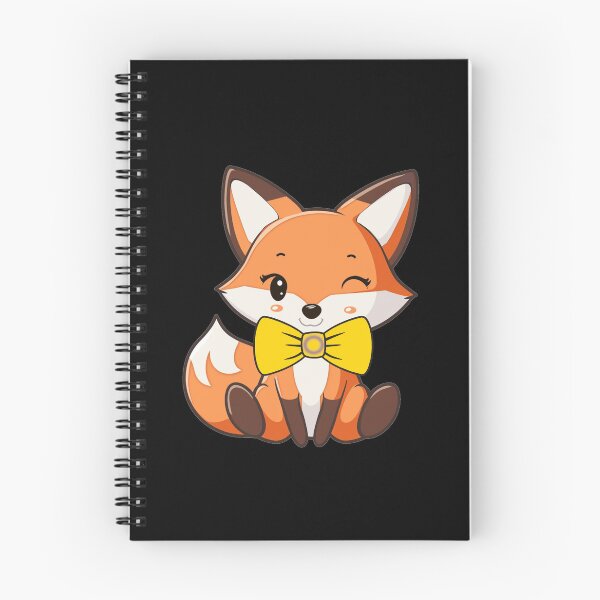 Item preview, Cute Red Fox with Intersex Pride Flag Bowtie, Subtle Foxy Kawaii Intersex Pride Design  designed and sold by Travelslightly.