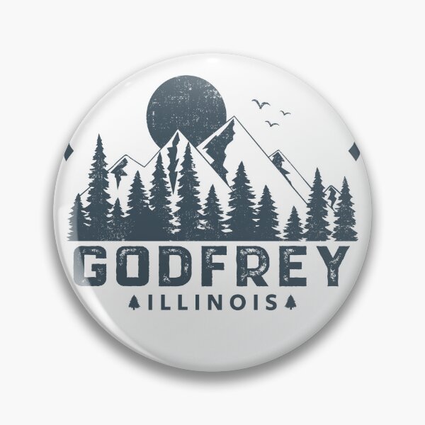 Item preview, Godfrey Illinois Mountain Souvenir designed and sold by Wild-Outside.