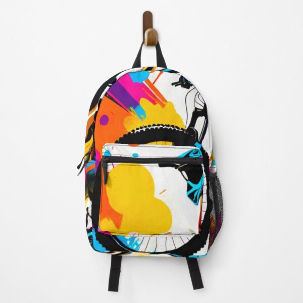 Item preview, Psychedelic Shredder: Vibrant Trails of Adventure designed and sold by GrizzlyCollective.